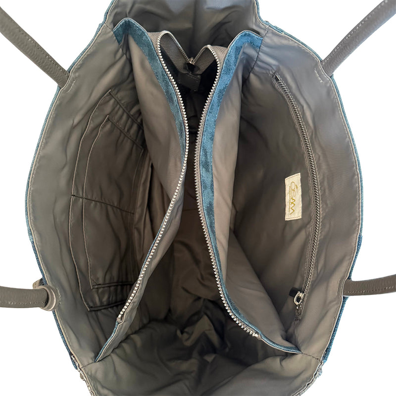 大人気トートバッグ(Lサイズ) DESD-0347A(740582) ネイビー
