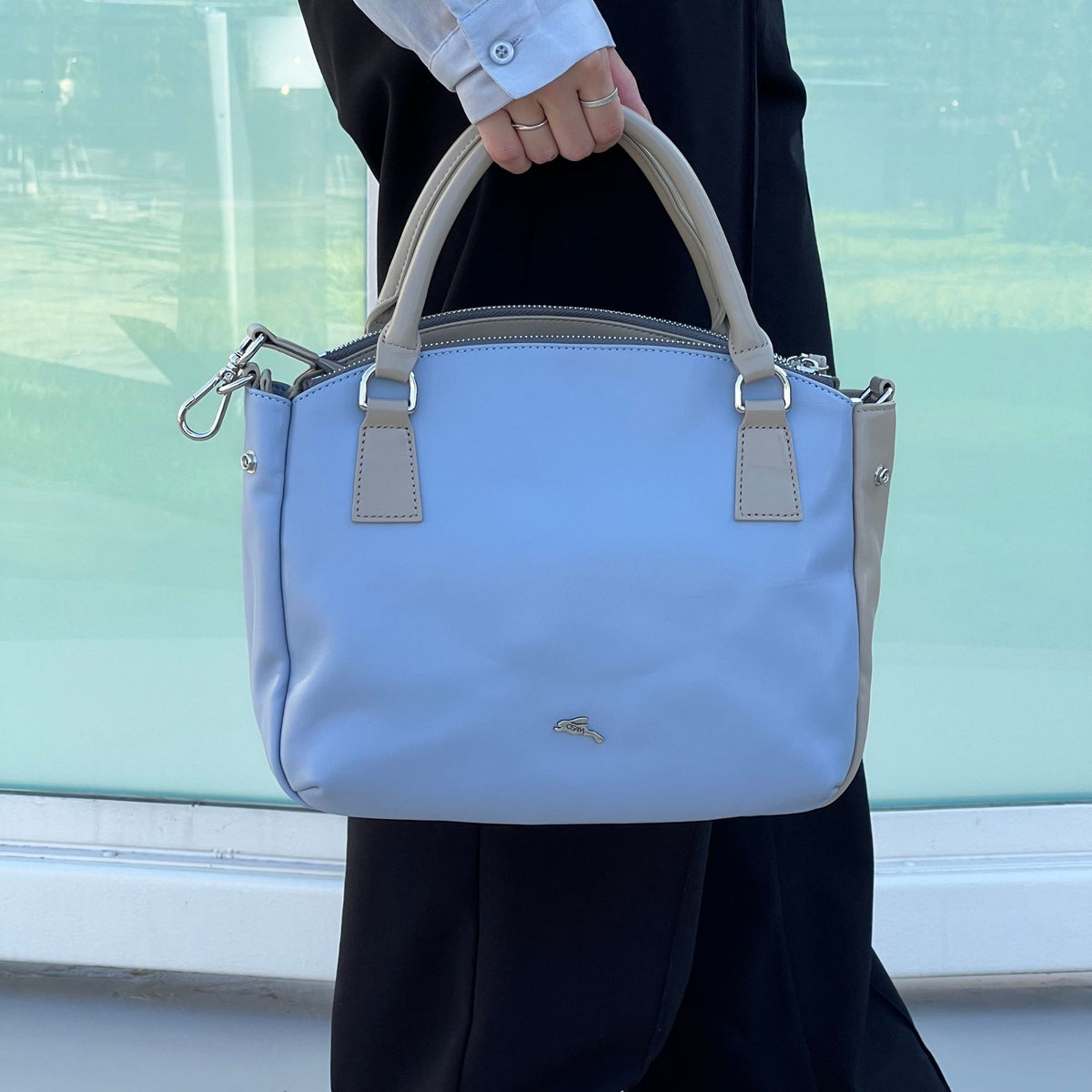 OSAM オサム　本革ハンドバッグ　美品 OSAM オサムバッグ