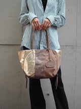 大人気トートバッグ(Мサイズ)GLS-0347MA(811036)シャンパンゴールド