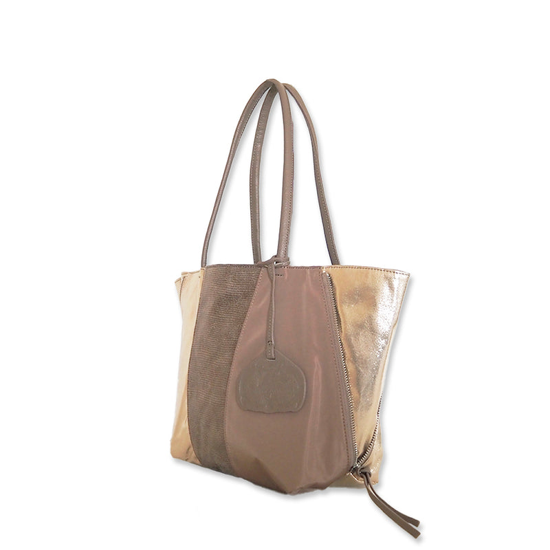 大人気トートバッグ(Мサイズ)GLS-0347MA(811036)シャンパンゴールド