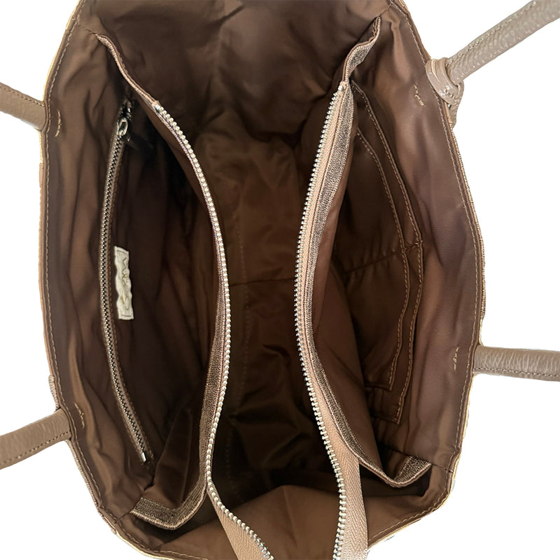 大人気トートバッグ(Мサイズ)GLS-0347MA(811036)シャンパンゴールド