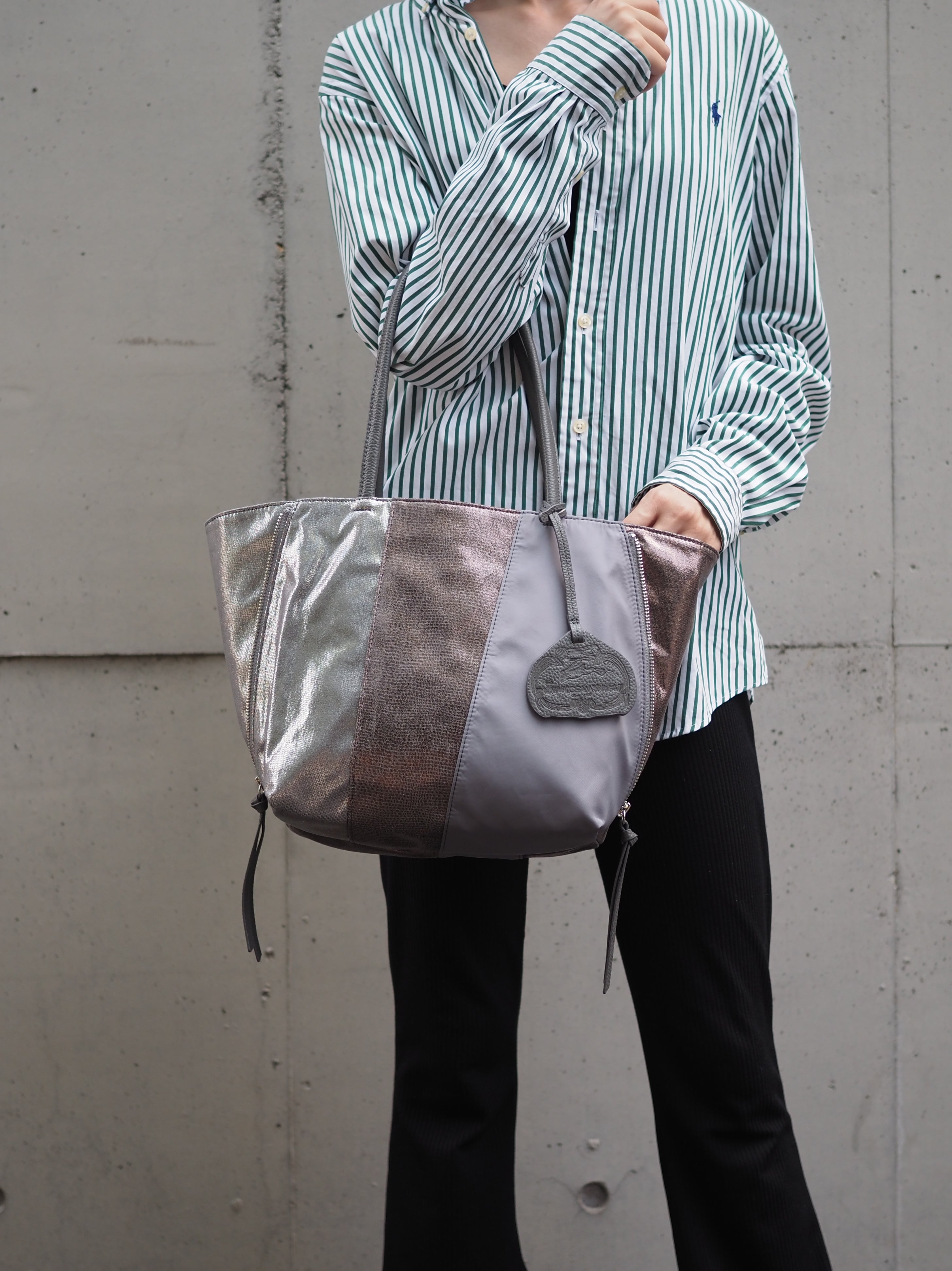 大人気トートバッグ(Мサイズ)GLS-0347MA(830505)シルバーグレー – OSAM