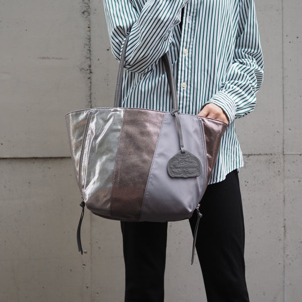 大人気トートバッグ(Мサイズ)GLS-0347MA(830505)シルバーグレー – OSAM