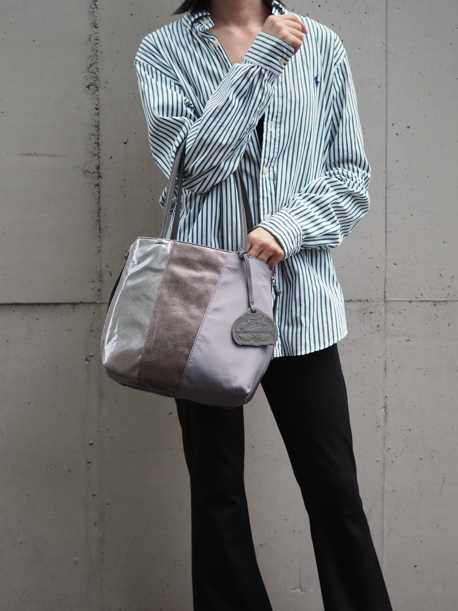 大人気トートバッグ(Мサイズ)GLS-0347MA(830505)シルバーグレー – OSAM