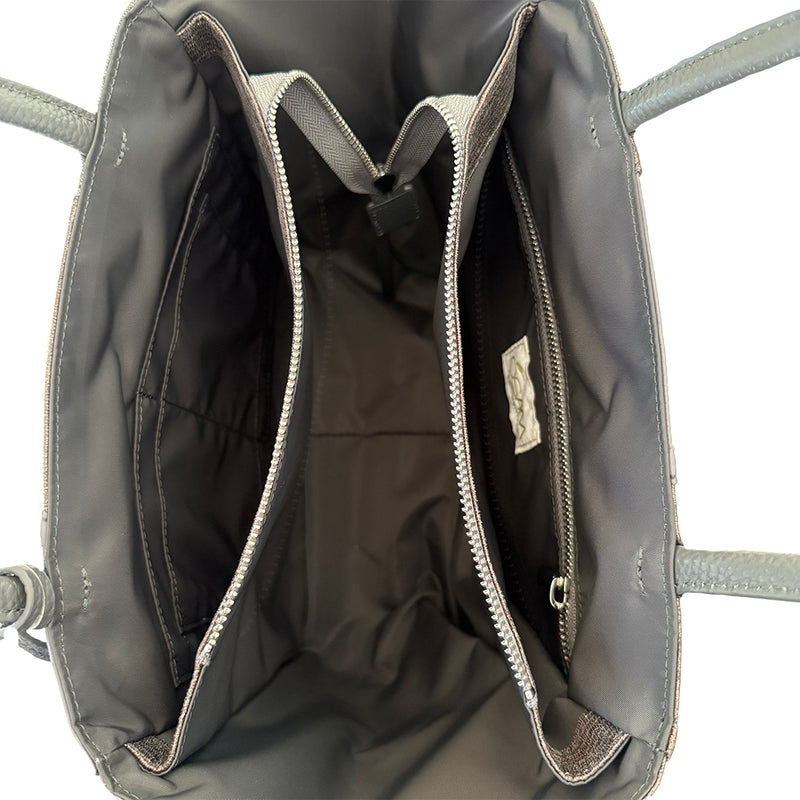 大人気トートバッグ(Мサイズ)GLS-0347MA(830505)シルバーグレー