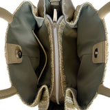 2wayハンドバッグ RFA-0317SN(889988) メタリックカーキ