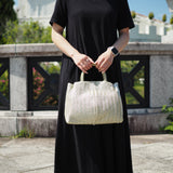 2wayハンドバッグ RFA-0317SN(889988) メタリックカーキ