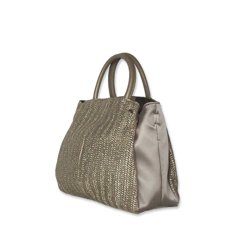 2wayハンドバッグ RFA-0317SN(889988) メタリックカーキ