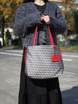 大人気トートバッグ(Lサイズ) IMLL-0347A(073007)チャコールグレー