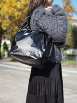 セミショルダーバッグ PN-1728M(290909)スモークブラック