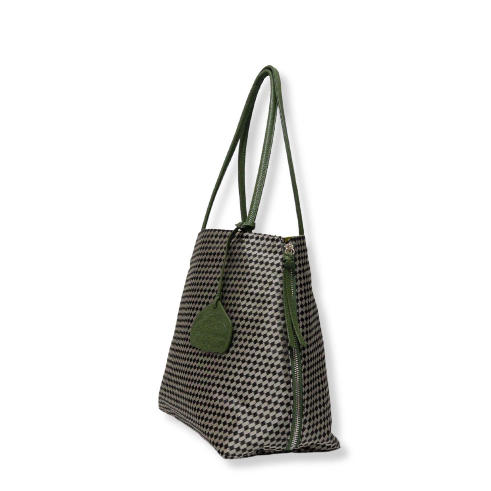 大人気トートバッグ(Lサイズ) IMGN-0347A(828982) シルバー – OSAM