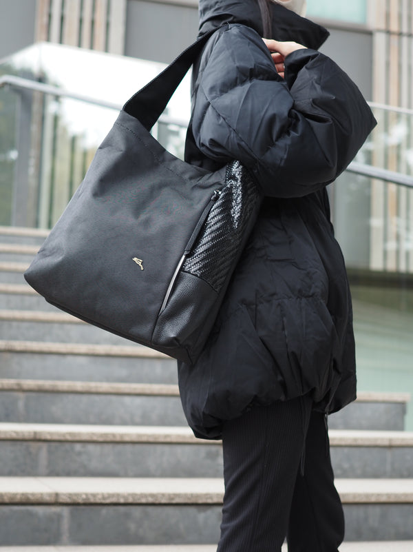 【35%OFF】縦長2Wayセミショルダー NMB-0215(090909) ブラック【2025 BLACK FRIDAY SALE】