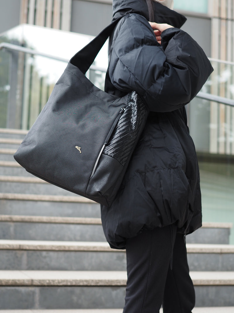 【35%OFF】縦長2Wayセミショルダー NMB-0215(090909) ブラック【2025 BLACK FRIDAY SALE】