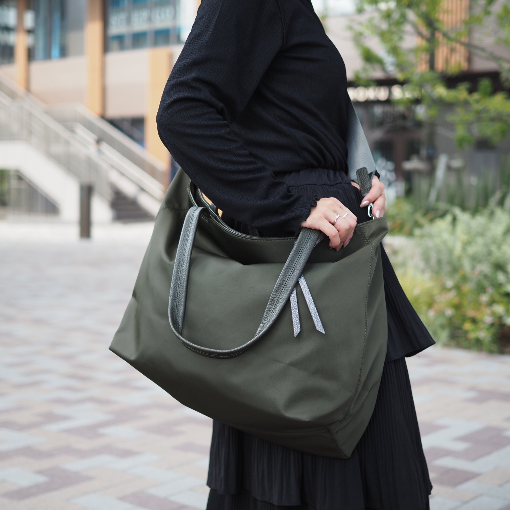 OSAM オサム ナイロン×本革 レザー 2wayショルダーバッグ ハンドバッグ Type】2Wayショルダーバッグ – OSAM オサムバッグ