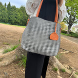 大人気トートバッグ(Lサイズ) IMLN-0347A(075207) チャコールグレー